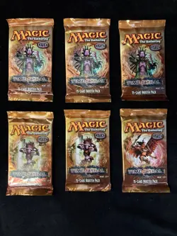 Lot of 5 NEW/SEALED 2006 Magic the Gathering Time Spiral Booster Packs - Image 1