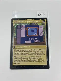 Soundwave, Sonic Spy Moderate Transformers - The Brothers' War MTG - Image 3