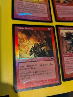 Mtg 6 Card. Legions.FOIL Goblins Inc Firebug,Lookout,Grappler,Clearcutter - Image 2
