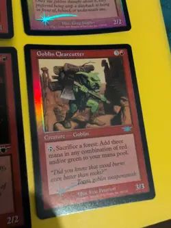 Mtg 6 Card. Legions.FOIL Goblins Inc Firebug,Lookout,Grappler,Clearcutter - Image 4