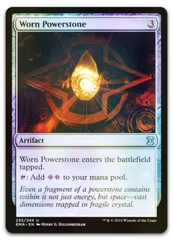 Worn Powerstone #235 (Foil) (NM) Eternal Masters EMA Magic MTG - Image 1