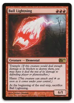 Ball Lightning #125 (LP) Magic 2010 M10 Magic MTG - Image 1