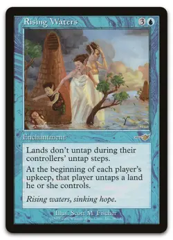 Rising Waters #38 (LP) Nemesis NMS Magic MTG - Image 1