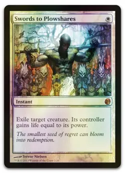 Swords to Plowshares #2 (Foil) (NM) From the Vault: Twenty V13 Magic MTG - Image 1