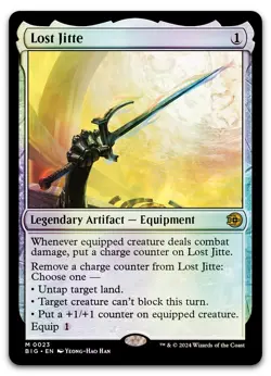 Lost Jitte #23 (Foil) (NM) Thunder Junction BIG Magic MTG - Image 1