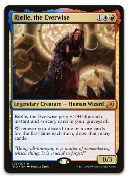 Rielle, the Everwise #203 (LP) Ikoria IKO Magic MTG - Image 1