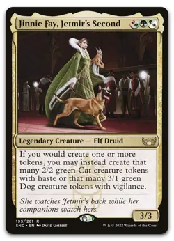 Jinnie Fay, Jetmir's Second #195 (LP) Streets New Capenna SNC Magic MTG - Image 1