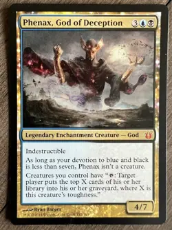 MTG Phenax, God of Deception - Born of the Gods #152 - Image 1