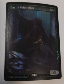 MTG FOIL Dauthi Voidwalker Store Championship Promos 0023 Promo - Textless LP - Image 1