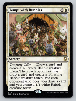 Tempt with Bunnies - Commander: Bloomburrow MTG - Image 1