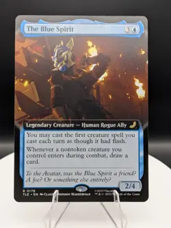The Blue Spirit (Borderless) Regular: Avatar ATLA Eternal MTG (NM) - Image 1