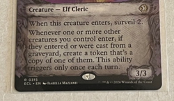 MTG Twilight Diviner - Extended Art - Lorwyn Eclipsed #315 - Image 3