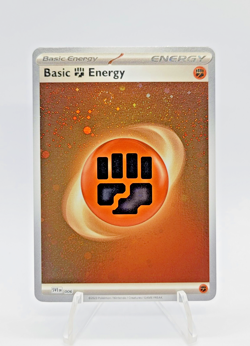 Basic Fighting Energy 006 Pokemon TCG S & V 151 NM - COSMOS HOLO NM 2 SWIRLS - Image 1