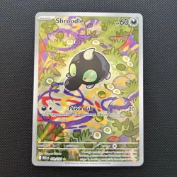 Pokemon TCG Shroodle 149/132 Illustration Rare - Mega Evolutions Set - NM - Image 2