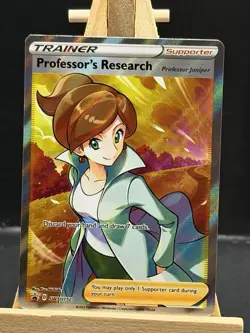 Professor’s Research SWSH152 Black Star Promo Sword & Shield Pokemon TCG - Image 1