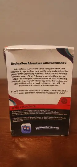 Pokemon: Scarlet & Violet Base Set Booster Bundle, 6 packs, Sealed - Image 2