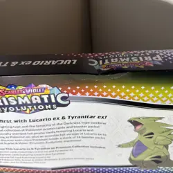 Pokemon Lucario Ex Tyranitar Ex Premium Collection Box Box Damaged - Image 5