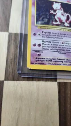 Mewtwo 10/102 Pokemon TCG 1999 Base Set Holo Unlimited Rare - Image 4