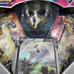 Pokemon TCG Arceus V Figure Collection Box Sealed 820650850165 - Image 2