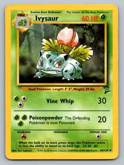 Pokemon TCG Base Set 2 Ivysaur 044/130 - Image 1