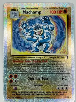 Pokemon Machamp Legendary Collection Reverse Holo 15/110 NM/LP+ - Image 1