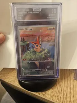 Pokemon Victini SVP 208 SV Black Star Promo Black and White English 1, AOG 10 - Image 1