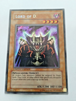 Yugioh Lord of D. BPT-004 Limited Edition - Holo Card Secret Rare - Uncirculated - Image 1