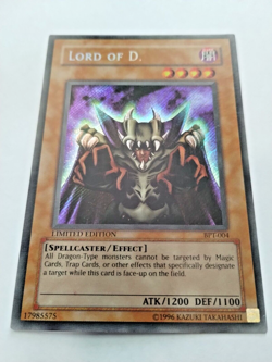 Yugioh Lord of D. BPT-004 Limited Edition - Holo Card Secret Rare - Uncirculated - Image 2