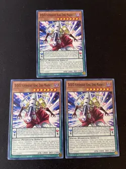 D/D/D Supersight King Zero Maxwell (x3) LIOV-EN095 Yugioh 1st Edition (New) - Image 1