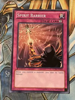 1ST EDITION SPIRIT BARRIER LCJW-EN296 YU GI OH YUGIOH COMMON LP - Image 1