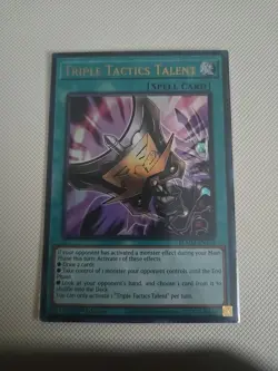 Triple Tactics Talent BLMM-EN170 Ultra Rare 1st Edition NM Yugioh - Image 1