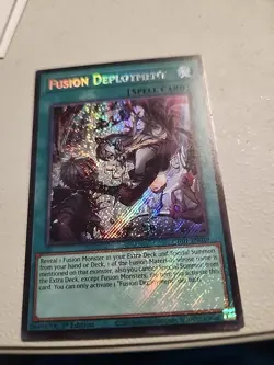 Fusion Deployment 1st Edition Secret Rare CH01-EN029 Yu-Gi-Oh! - Image 1