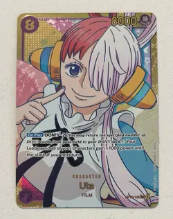 One Piece TCG Uta OP02-120 SEC Paramount War English - Image 1