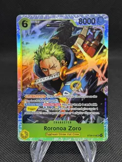 Roronoa Zoro ST29-014 X2 Parallel Starter Deck Promo One Piece Card English - Image 3