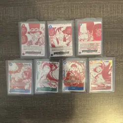 One Piece 3rd Anniversary Treasure Campaign Promo set of 7 ENGLISH OP13 ✅ - Image 1