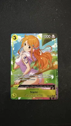 Booty Nami ST29-008 Full Art Alt Starter Deck 29 Egghead One Piece English - Image 1