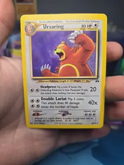 Ursaring 34/75 Neo Discovery Non-Holo Rare Vintage Pokemon Card TCG - Image 1