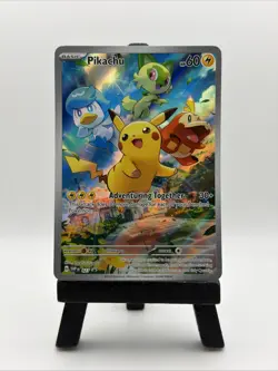 Pokemon Pikachu TCG SVP027 Promo Card Scarlet Violet Mint Condition - Image 1