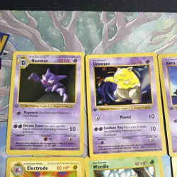 Vintage Pokemon Card Lot WOTC First Edition Shadowless - Image 2