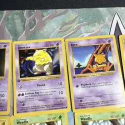 Vintage Pokemon Card Lot WOTC First Edition Shadowless - Image 3