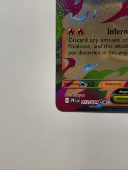 Mega Charizard X ex - Phantasmal Flames - Double Rare Holo 2025 Pokemon Card - Image 2