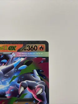 Mega Charizard X ex - Phantasmal Flames - Double Rare Holo 2025 Pokemon Card - Image 4