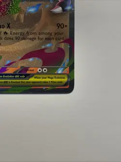 Mega Charizard X ex - Phantasmal Flames - Double Rare Holo 2025 Pokemon Card - Image 5