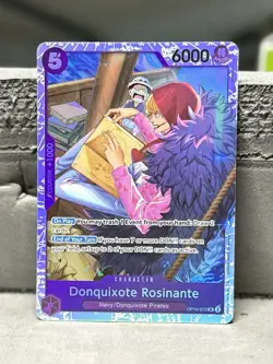One Piece Card Game Donquixote Rosinante OP10-072 Super Rare English Edition - Image 1
