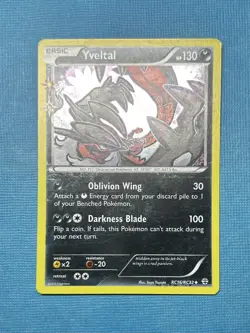Pokemon TCG Yveltal #RC16/RC32 - Generations: Radiant Collection Holo Nice Card - Image 1