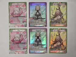 Union Arena Super Rare Nikke Assorted Card Lot Of 6 Cards (FOIL) NM - Image 1