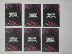 Union Arena Super Rare Nikke Assorted Card Lot Of 6 Cards (FOIL) NM - Image 2