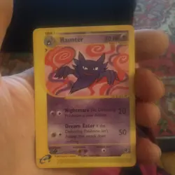 Pokemon TCG Expedition Base Set Haunter Card 80/165 Regular - Image 1