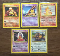 Vintage Pokemon Card Lot | WOTC + EX Team Rocket | Rainbow Energy/Wartortle (25) - Image 5