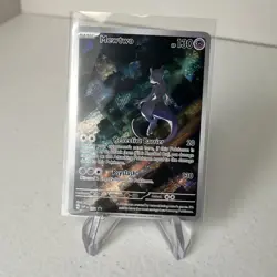 Pokemon Mewtwo SVP 052 Black Star Promo Scarlet and Violet Card - Image 1